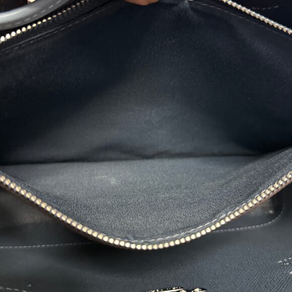 Coach Mollie Tote Bag 25 Signature C Light Blue - Picture 10 of 12